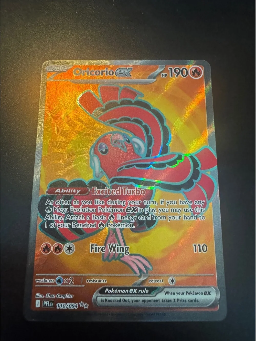 Pokemon Oricorio ex 110/094 Ultra Rare Quaquaval ex 043/190 Japanese Lot